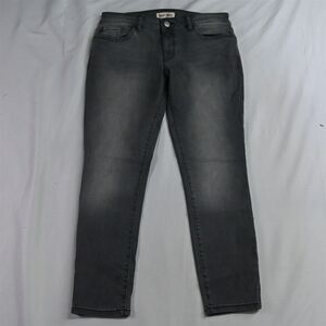 Warp + Weft 29 x 27 JFK New York Skinny Gray Stretch Denim Womens Jeans